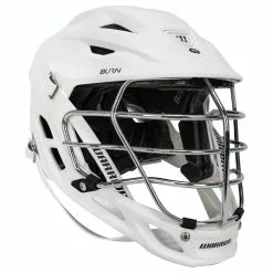 Warrior Burn Lite Matte Youth Lacrosse Helmet W/ Chrome Facemask -Outlet Warrior Store 647742572503