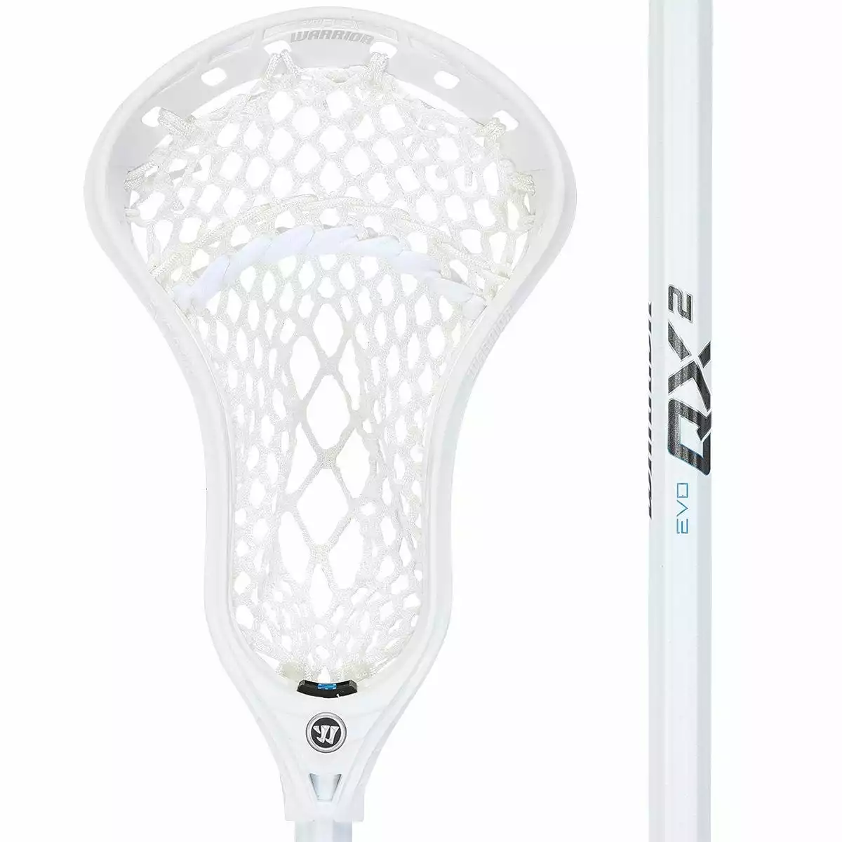 Warrior Evo QX2-O Iso Mesh Strung Complete Attack Lacrosse Stick 6 Warrior Evo QX2-O Iso Mesh Strung Complete Attack Lacrosse Stick - Image 6