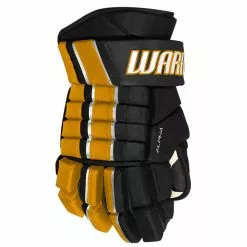 WARRIOR ALPHA FR PRO SENIOR HOCKEY GLOVES -Outlet Warrior Store WARRIOR ALPHA FR PRO SENIOR HOCKEY GLOVES BLACK YELLOW