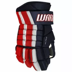 WARRIOR ALPHA FR PRO SENIOR HOCKEY GLOVES -Outlet Warrior Store WARRIOR ALPHA FR PRO SENIOR HOCKEY GLOVES NAVY RED WHITE