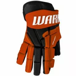 WARRIOR COVERT QR5 30 SENIOR HOCKEY GLOVES -Outlet Warrior Store WARRIOR COVERT QR5 30 HOCKEY GLOVES BLACK ORANGE