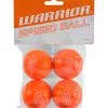 WARRIOR MINI HOCKEY SPEED BALL - 4 PACK