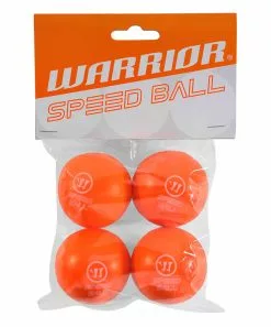 WARRIOR MINI HOCKEY SPEED BALL - 4 PACK