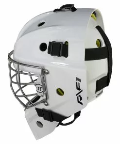 WARRIOR RITUAL R/F1 JUNIOR GOALIE MASK 11 WARRIOR RITUAL R/F1 JUNIOR GOALIE MASK -Outlet Warrior Store WARRIOR RITUAL F1 JUNIOR GOALIE MASK RF1JM0 TOP