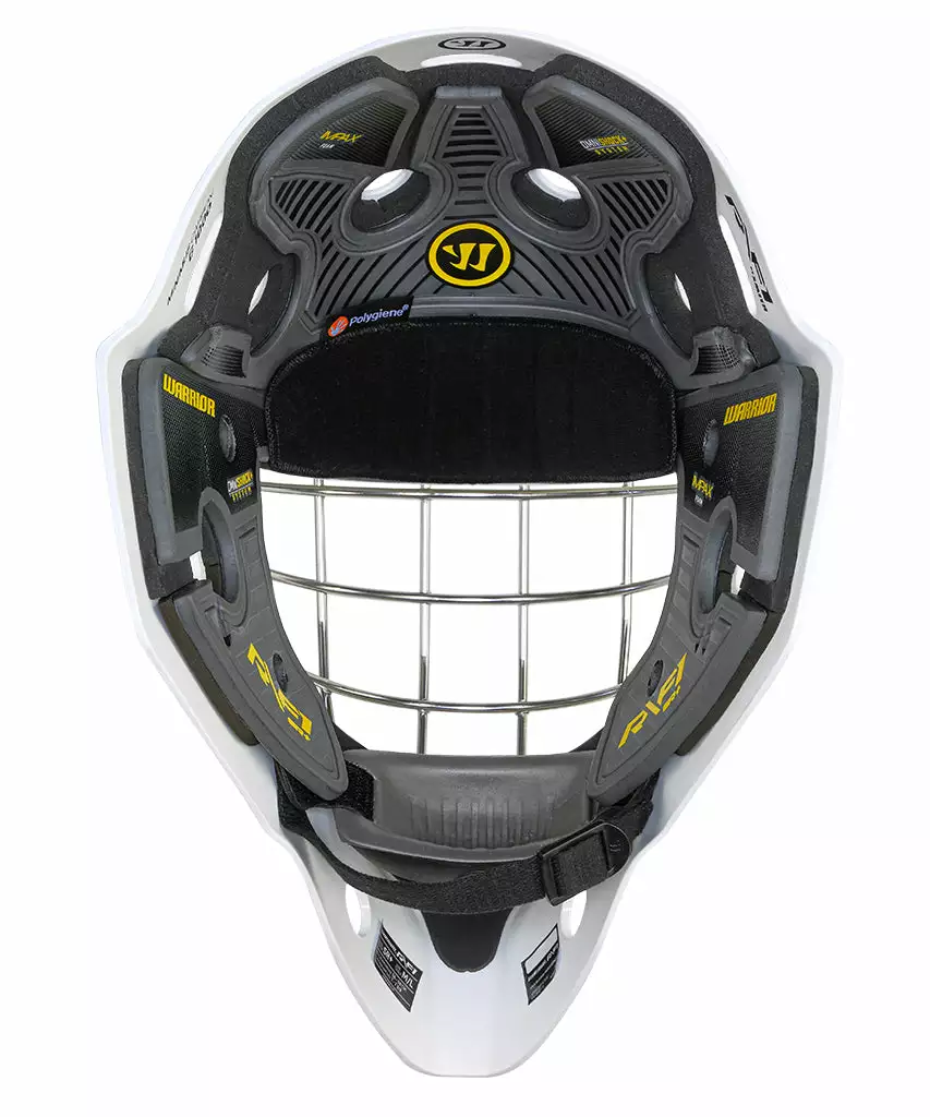 WARRIOR RITUAL R/F1+ SENIOR GOALIE MASK 3 WARRIOR RITUAL R/F1+ SENIOR GOALIE MASK - Image 3