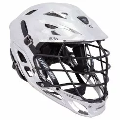 Warrior Burn Chrome Lacrosse Helmet
