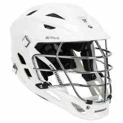 Warrior Burn Lite Matte Youth Lacrosse Helmet W/ Chrome Facemask